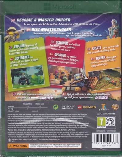 Lego - Worlds - Xbox One Spil (AA-Grade) (Genbrug)